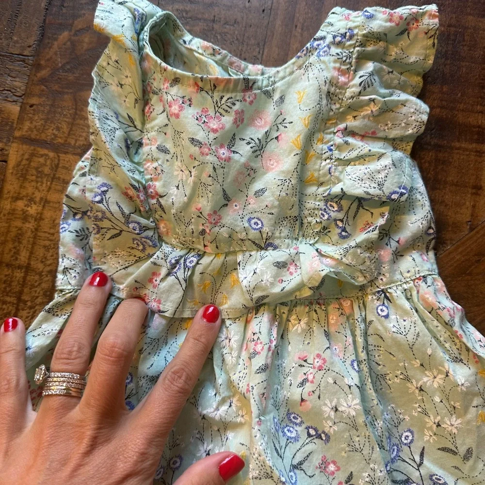 Old Navy Floral Ruffle Dress